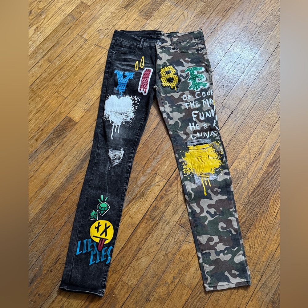 NWT - Rue 21 - premium stretch skinny jeans - Unisex Sz 32x34‎